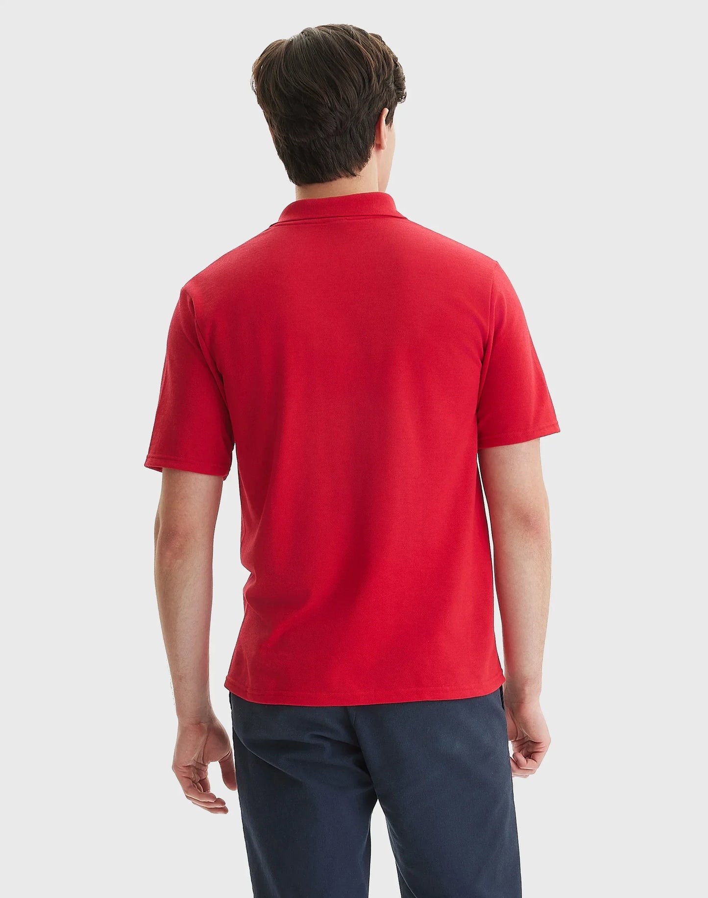 Hanes Men's Pique Polo Shirt (Big &amp; Tall Sizes Available)