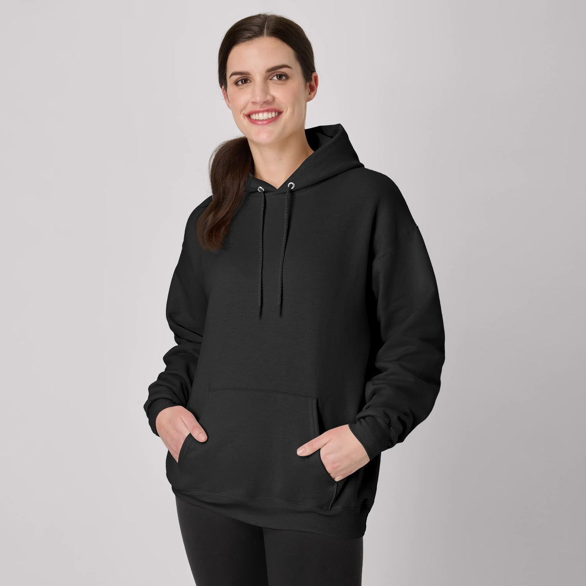 Hanes EcoSmart Unisex Fleece Hoodie (Big &amp; Tall Sizes Available)