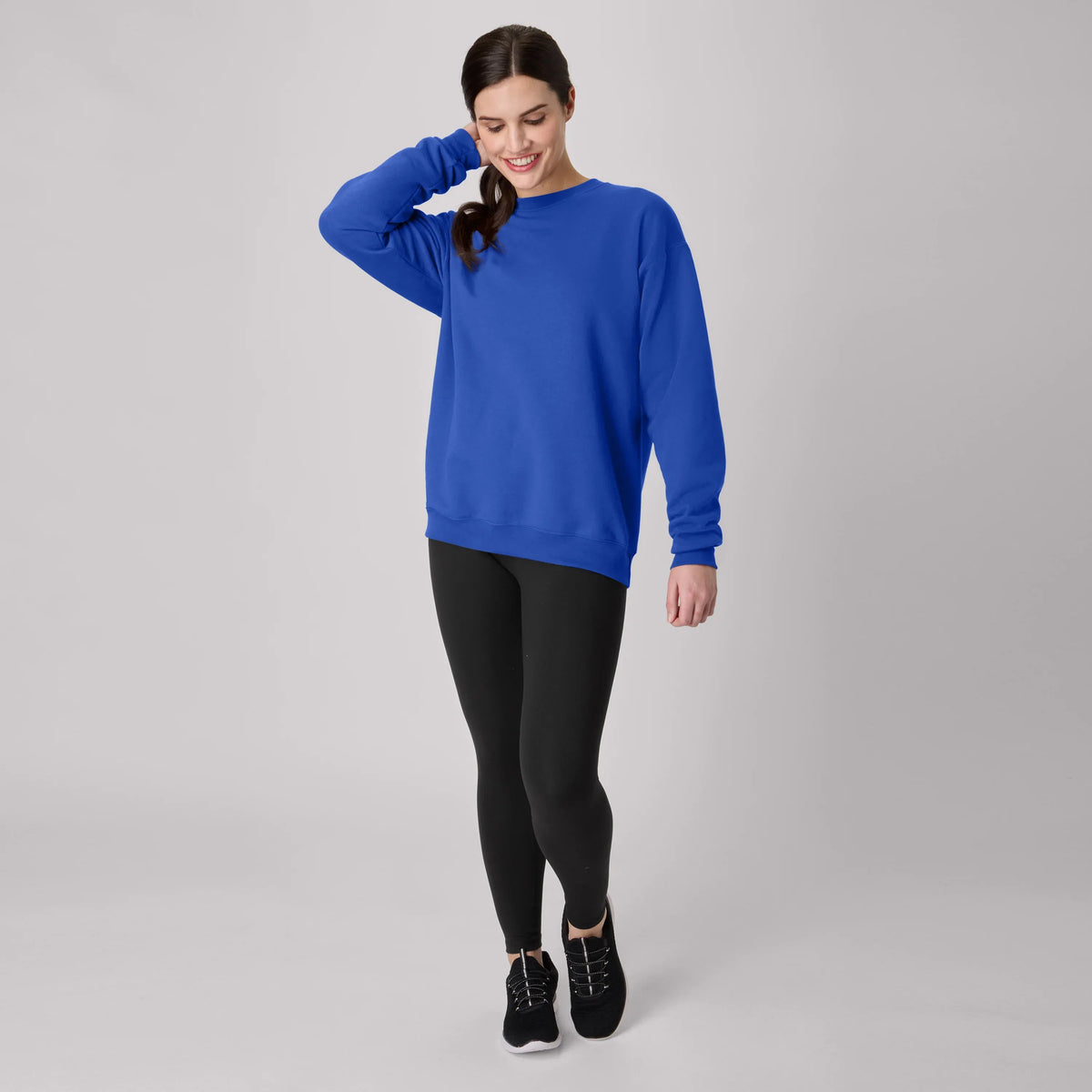 Hanes EcoSmart Unisex Fleece Sweatshirt (Big &amp; Tall Sizes Available)