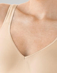 Hanes Comfort Evolution Women’s Wireless T-Shirt Bra with SmoothTec Band