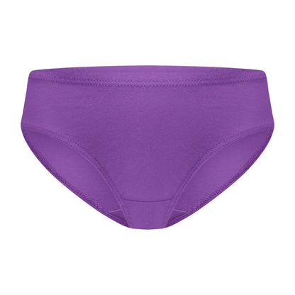 Hanes Pure Comfort Toddler Girls' Underwear Briefs, 8-Pack. Organic Cotton, Prints