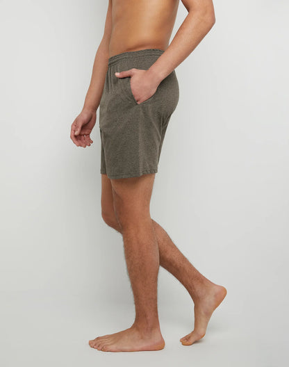 Hanes Essentials Men's Cotton Shorts With Pockets, 7.5"