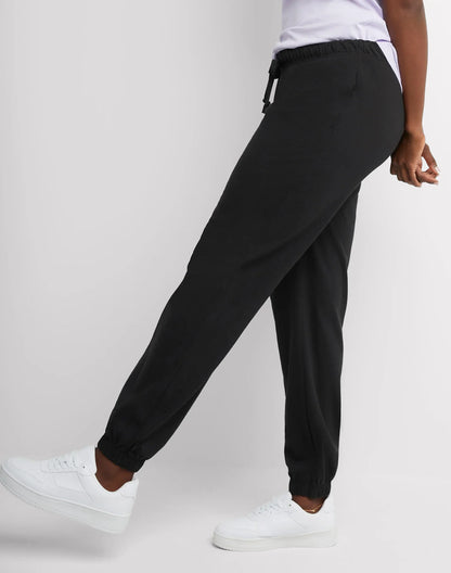 Hanes Essentials Women's Cotton Jersey Joggers, 29"