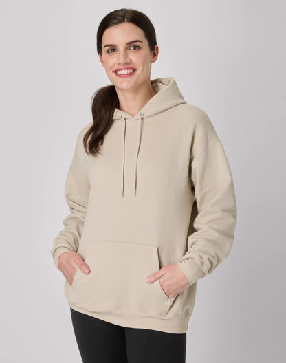 Hanes EcoSmart Unisex Fleece Hoodie (Big &amp; Tall Sizes Available)