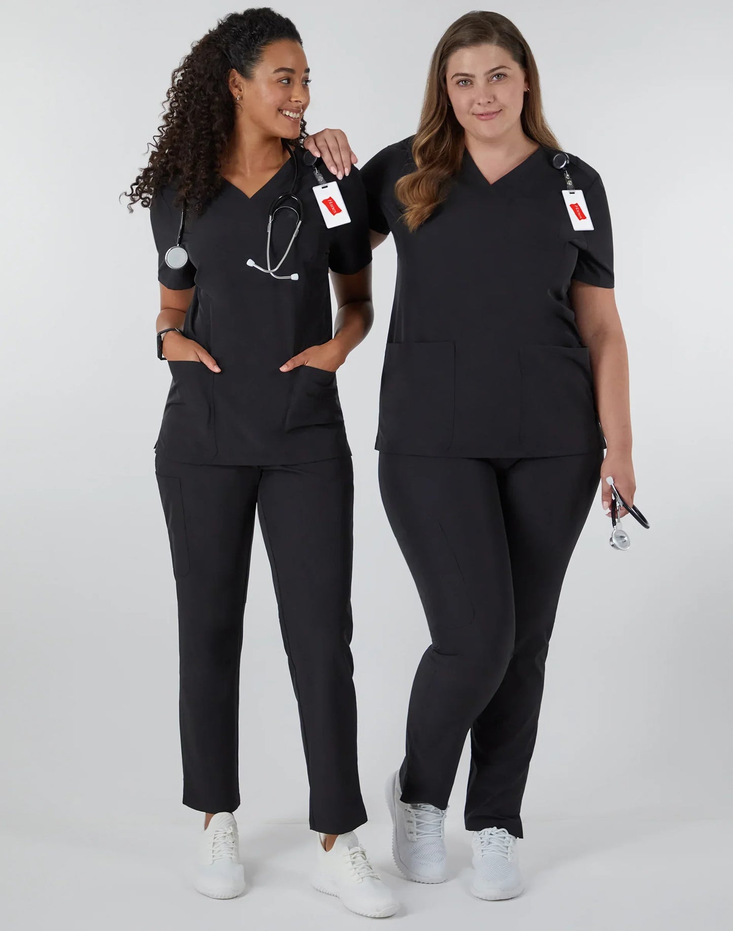 Hanes Comfort Fit Scrubs Women's Scrub Bomber Jacket