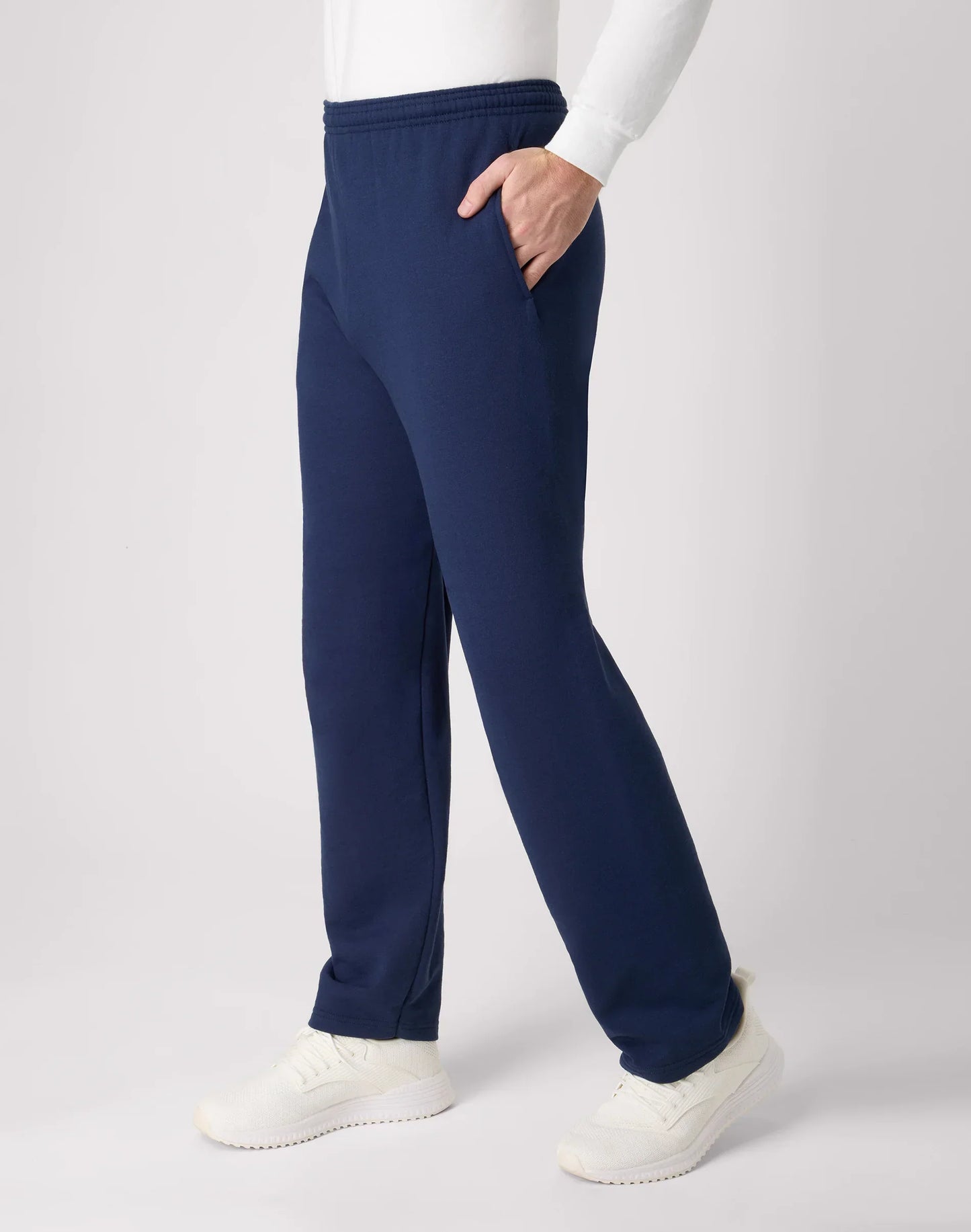 Hanes EcoSmart Men's Fleece Sweatpants with Pockets, 30.5"