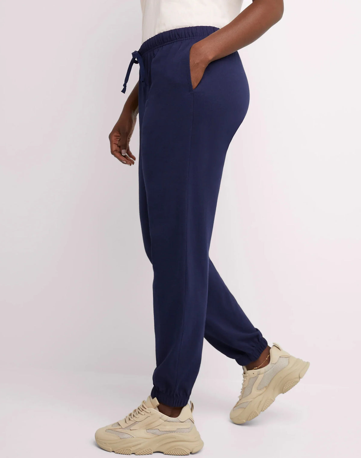 Hanes Essentials Women's Cotton Jersey Joggers, 29"