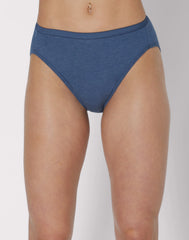 Hanes Ultimate Women's Breathable Hi-Cut Underwear, 6-Pack