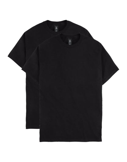 Hanes Beefy-T Men's Heavyweight Cotton T-Shirt, Value 2-Pack (Big &amp; Tall Sizes)