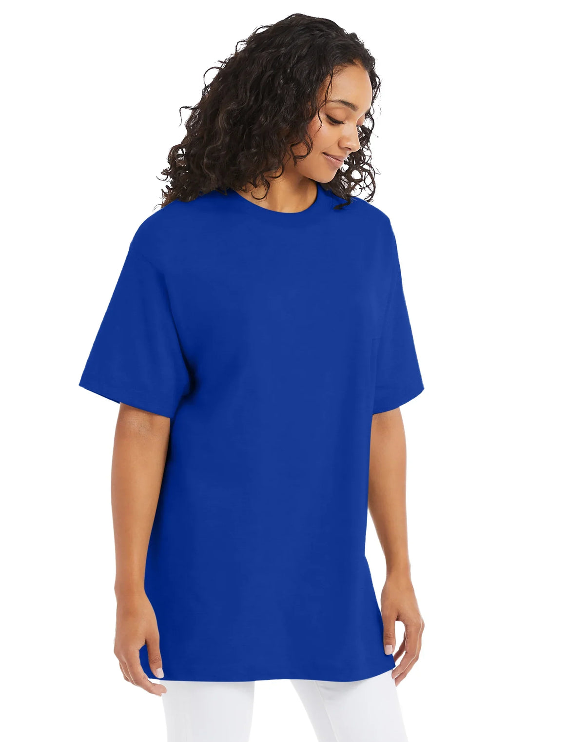 Hanes Beefy-T Men's Heavyweight Cotton T-Shirt (Big &amp; Tall Sizes)