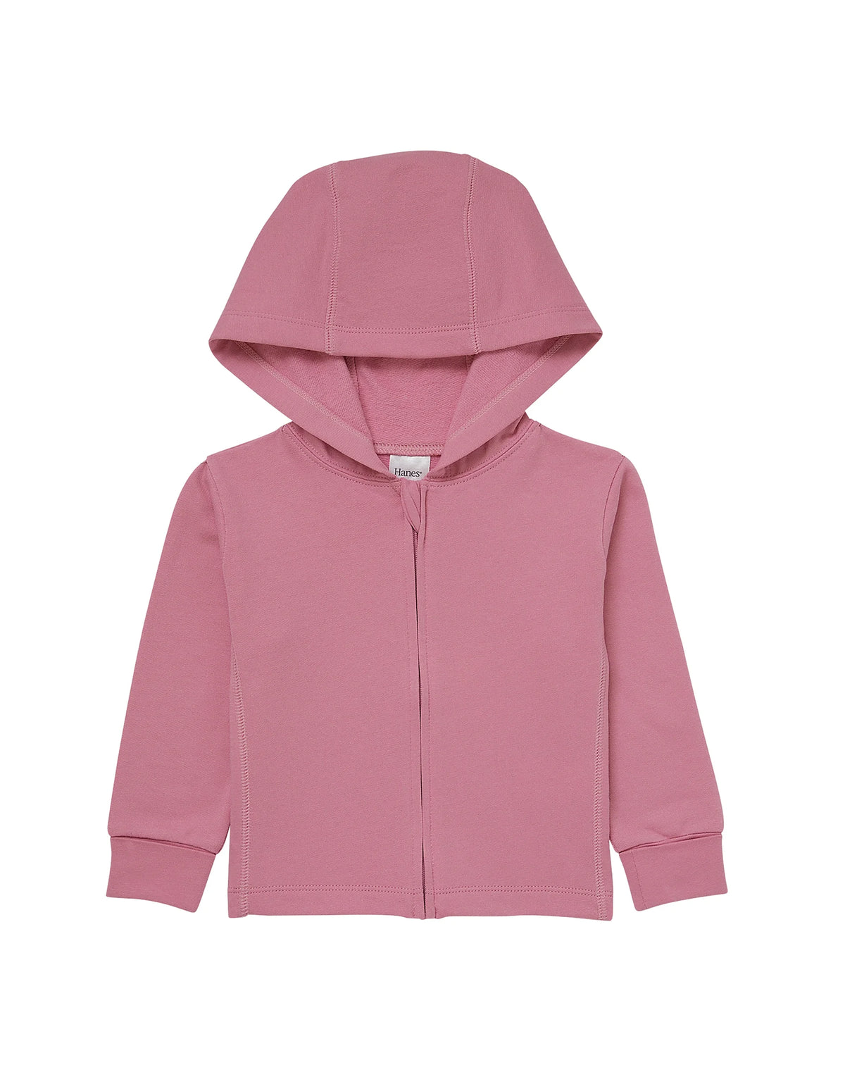 Hanes Pure Comfort Baby Lightweight French Terry Full-Zip Hoodie, Organic Cotton, Boys &amp; Girls
