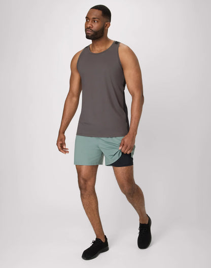 Hanes Moves Men's 2-in-1 Gym Shorts, 5" Inseam