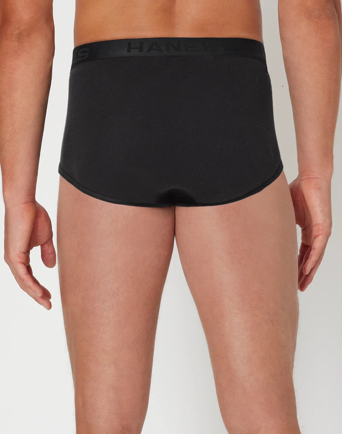 Hanes Men's Underwear Briefs Pack, 7-Pack, Sexy Men's Underwear, Moisture Wicking, Black
