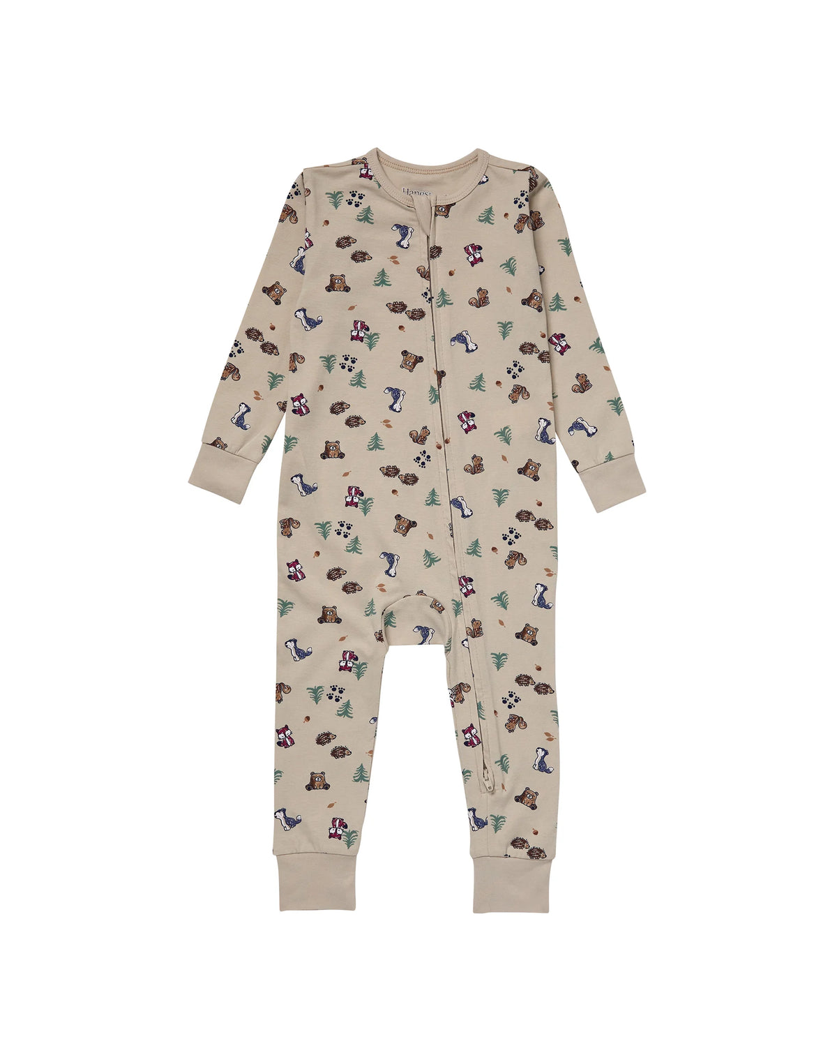 Hanes Pure Comfort Baby Long Sleeve Footless Sleep N' Play, Organic Cotton, Boys &amp; Girls