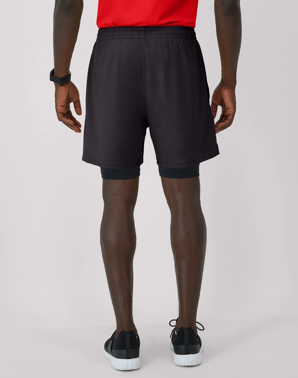 Hanes Moves Men's 2-in-1 Gym Shorts, 5" Inseam