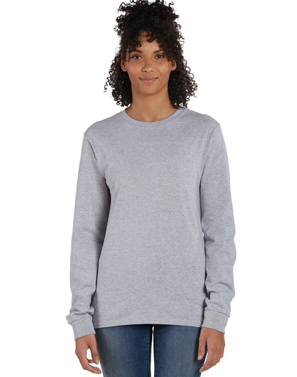 Hanes Essentials Men's Cotton Long Sleeve T-Shirt, Value 4-Pack