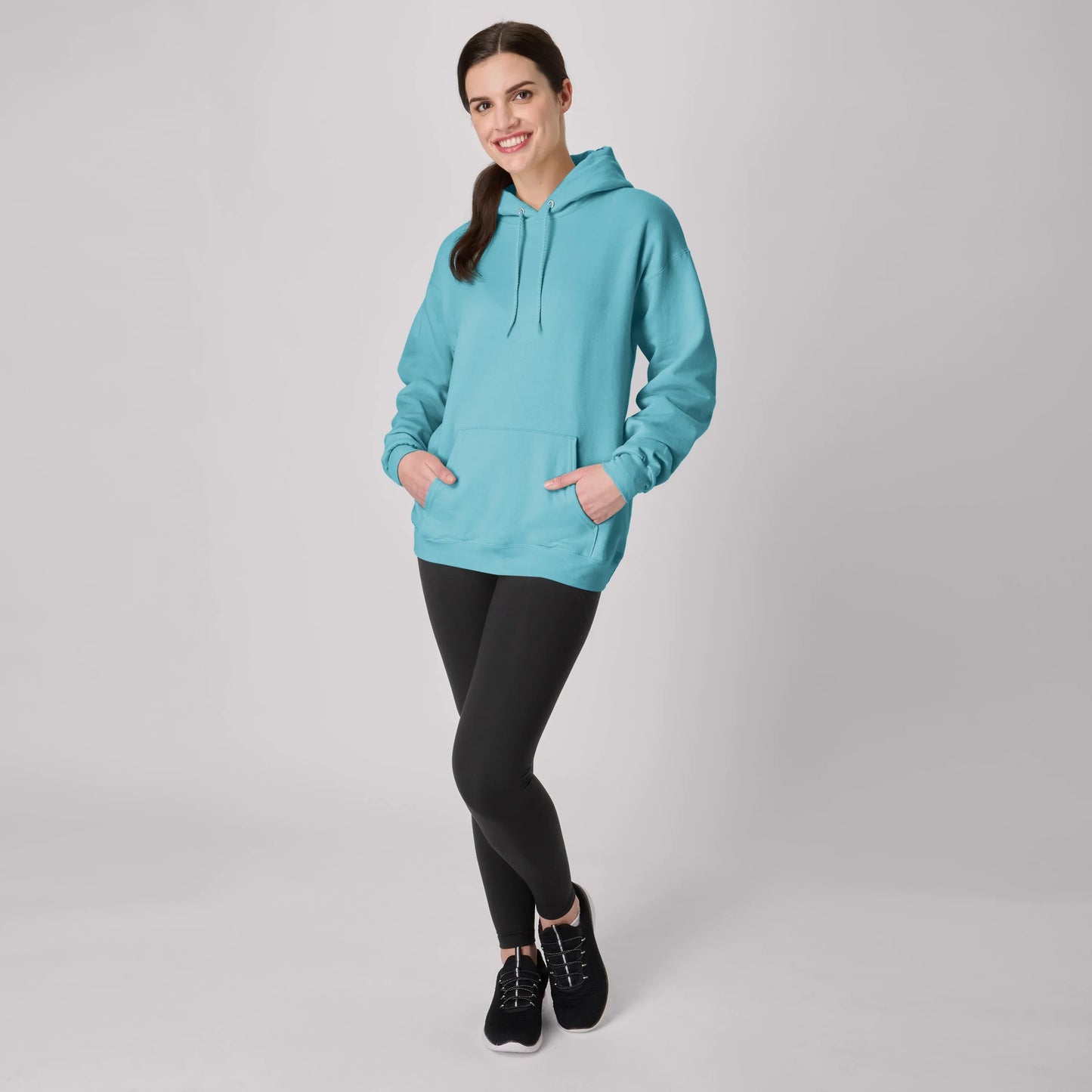 Hanes EcoSmart Unisex Fleece Hoodie (Big &amp; Tall Sizes Available)
