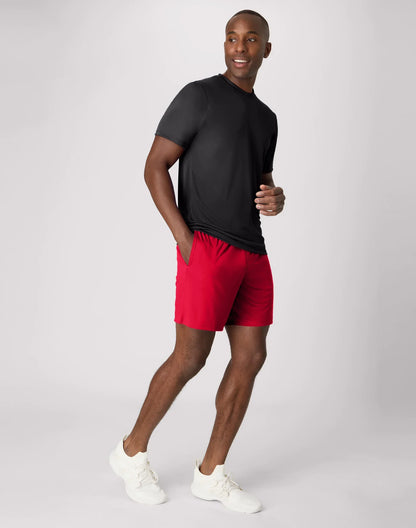Hanes CoolDRI Men's Shorts, 5-Pack, 7"