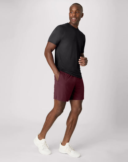 Hanes CoolDRI Men's Shorts, 5-Pack, 7"