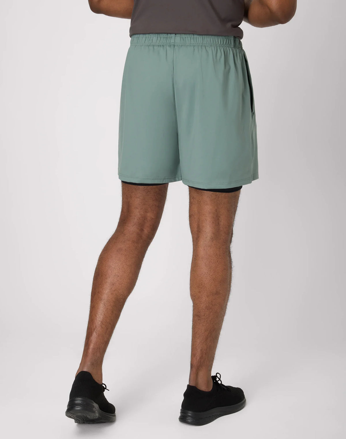 Hanes Moves Men's 2-in-1 Gym Shorts, 5" Inseam