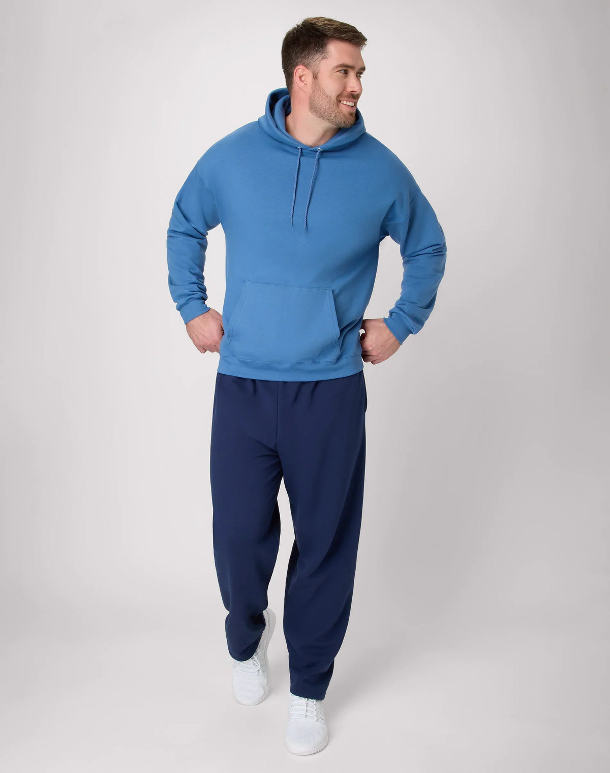 Hanes EcoSmart Unisex Fleece Hoodie (Big &amp; Tall Sizes Available)