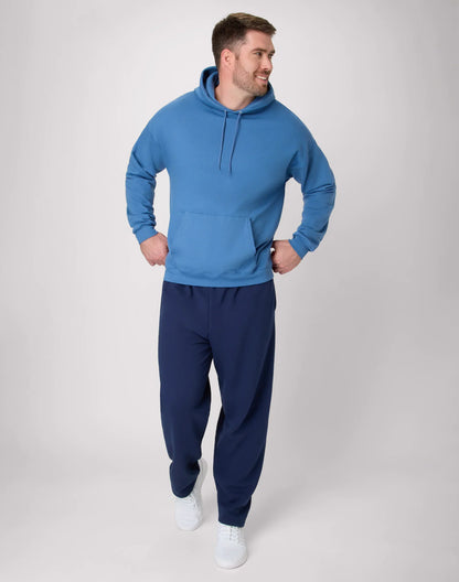 Hanes EcoSmart Unisex Fleece Hoodie (Big &amp; Tall Sizes Available)