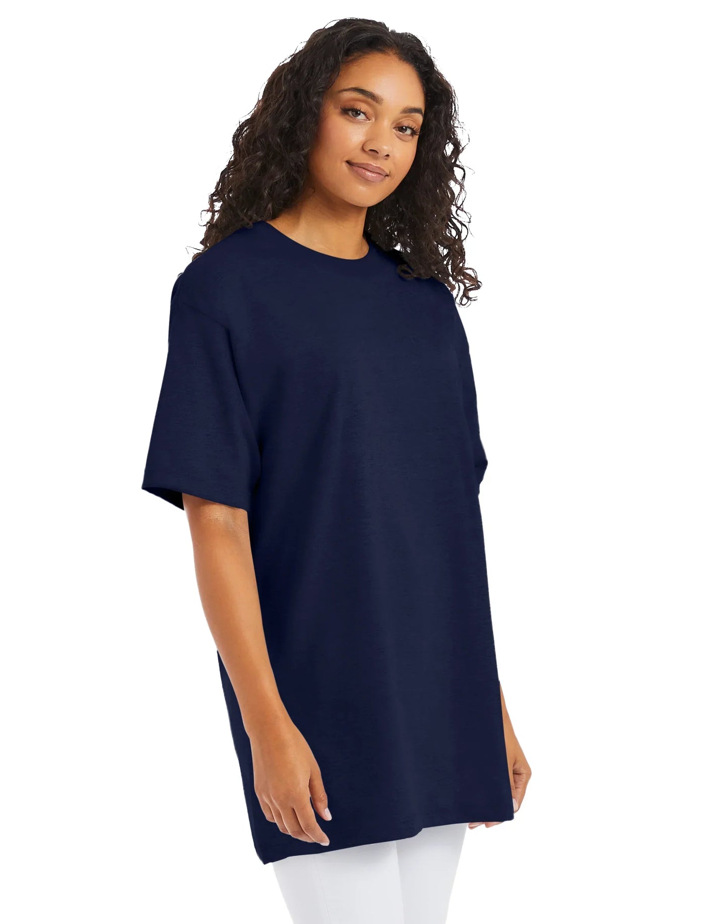 Hanes Beefy-T Men's Heavyweight Cotton T-Shirt (Big &amp; Tall Sizes)
