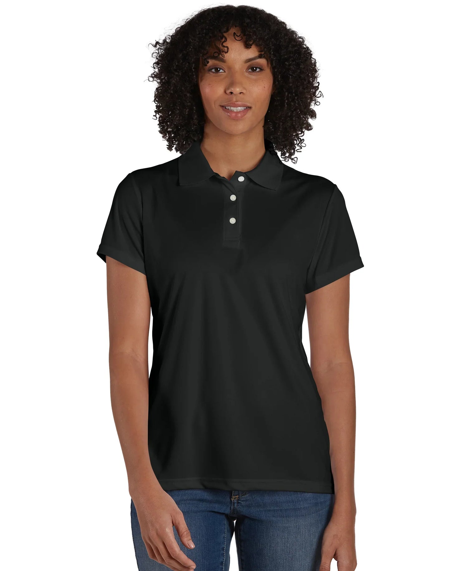 Hanes Sport Cool DRI Women's Performance Polo Shirt, 3-Pack