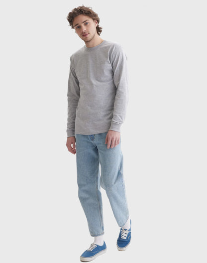 Hanes Authentic Men's Long Sleeve Pocket T-Shirt