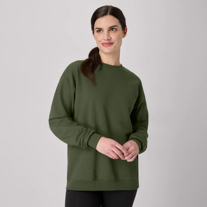 Hanes EcoSmart Unisex Fleece Sweatshirt (Big &amp; Tall Sizes Available)