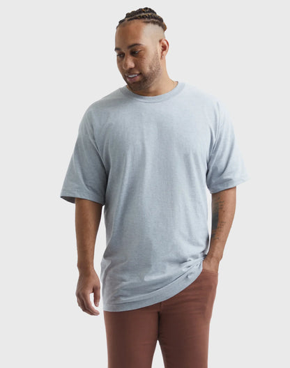 Hanes Beefy-T Men's Heavyweight Cotton T-Shirt (Big &amp; Tall Sizes)