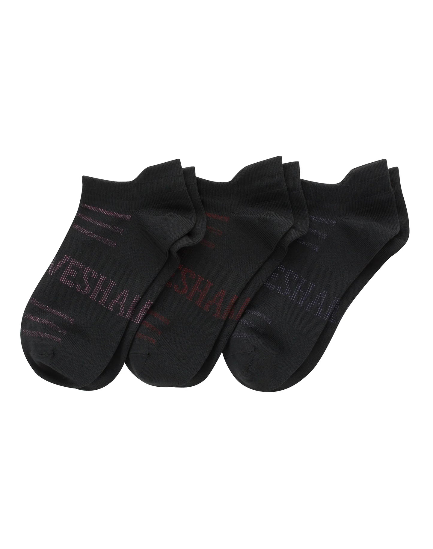 Hanes Moves Women's Seamless Stretch No Show Tab Socks, 3-Pairs