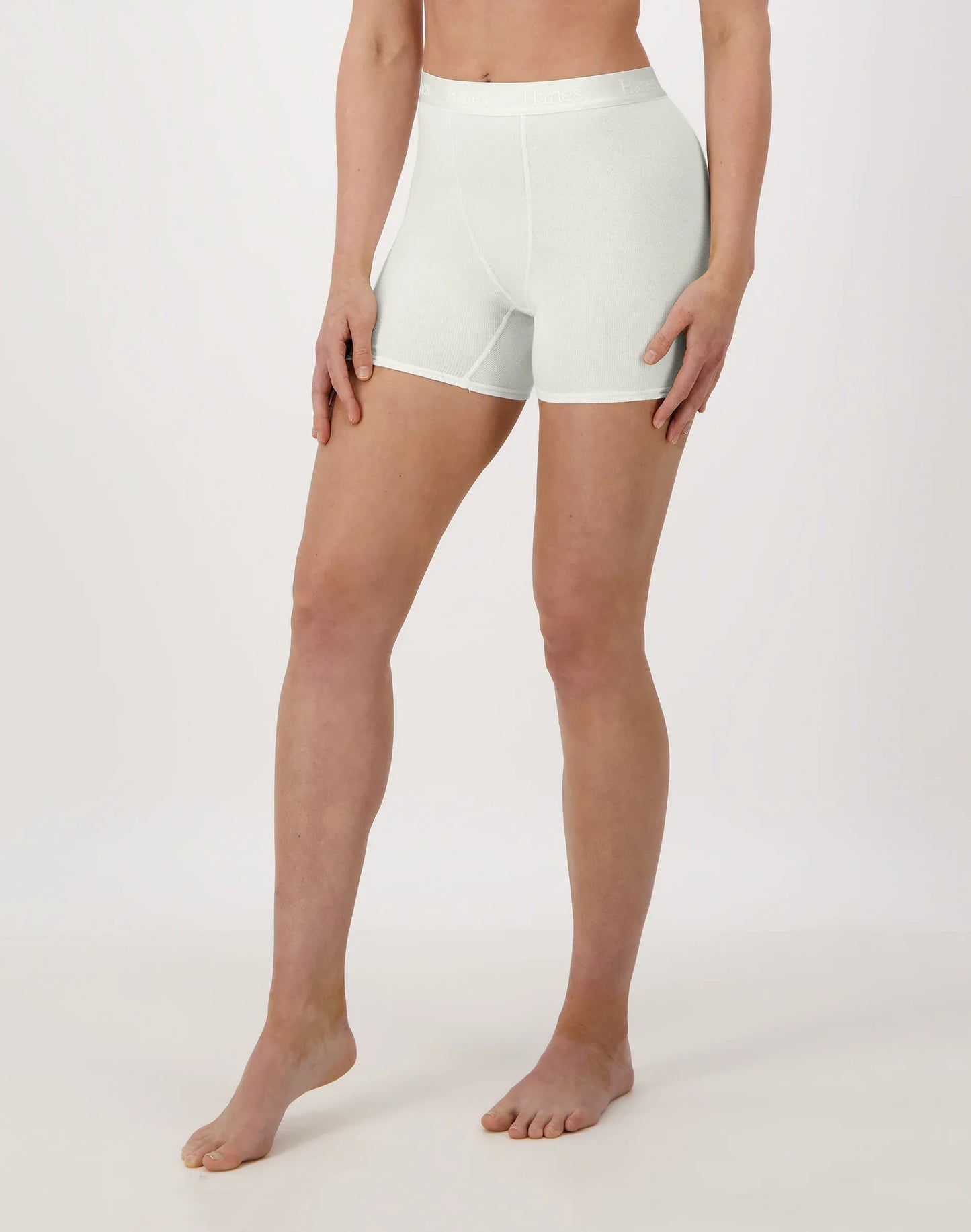 Hanes Originals Women&rsquo;s SuperSoft Comfywear Boxer Shorts, 5"