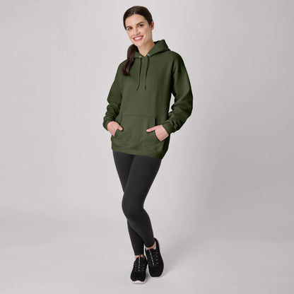 Hanes EcoSmart Unisex Fleece Hoodie (Big &amp; Tall Sizes Available)