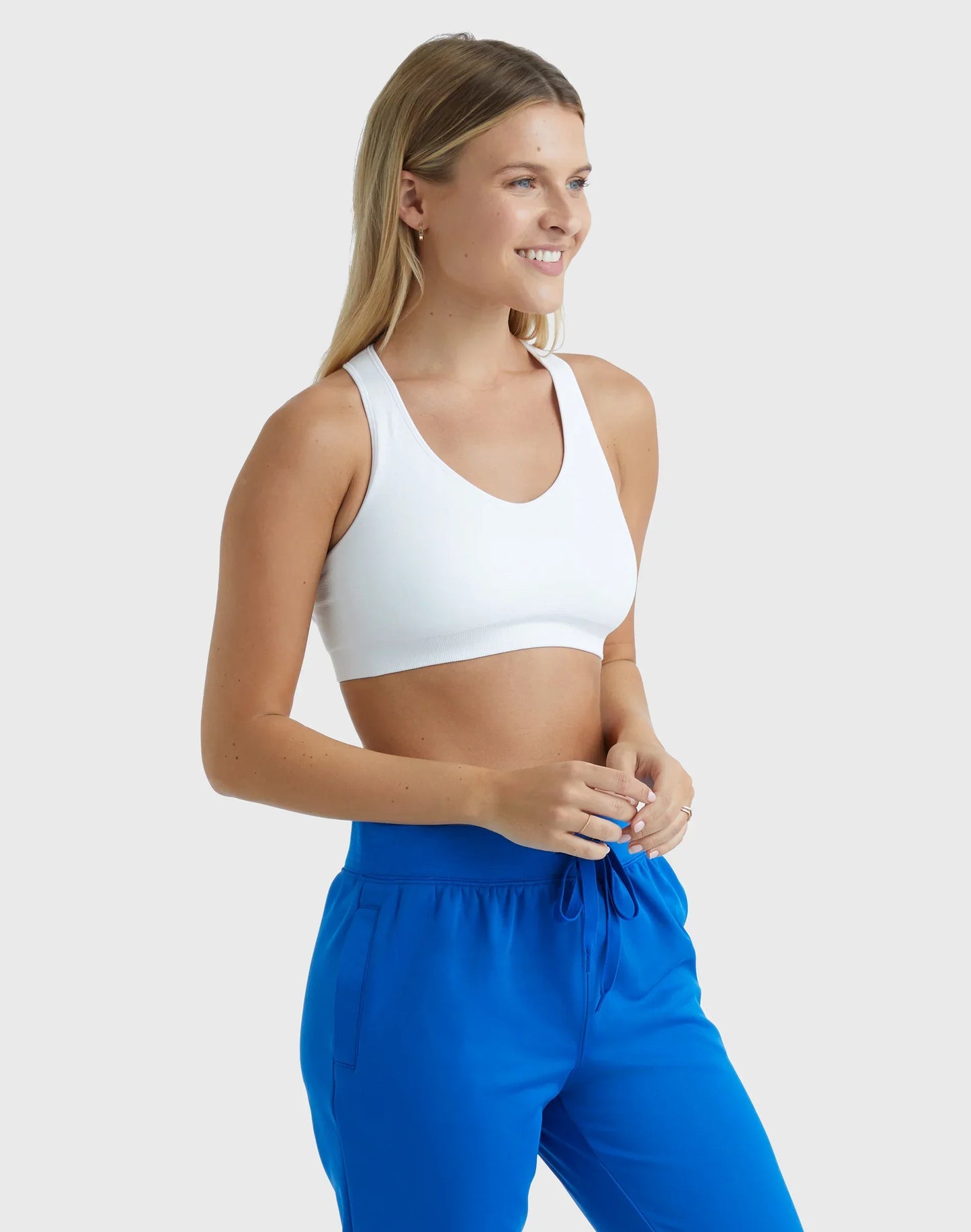 Hanes Sport Women's Seamless Racerback Sports Bra