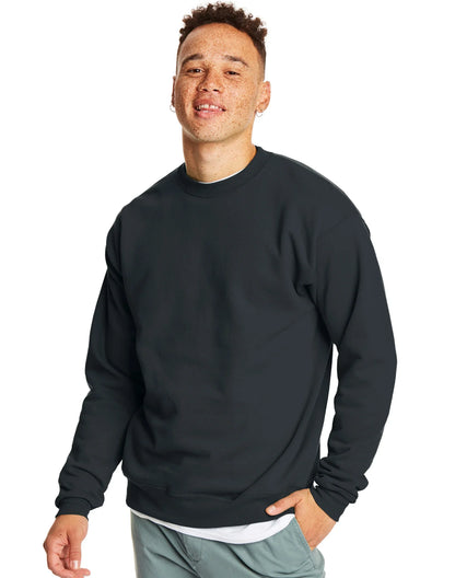 Hanes EcoSmart Men's Fleece Sweatshirt, Value 2-Pack (Big & Tall Sizes Available)