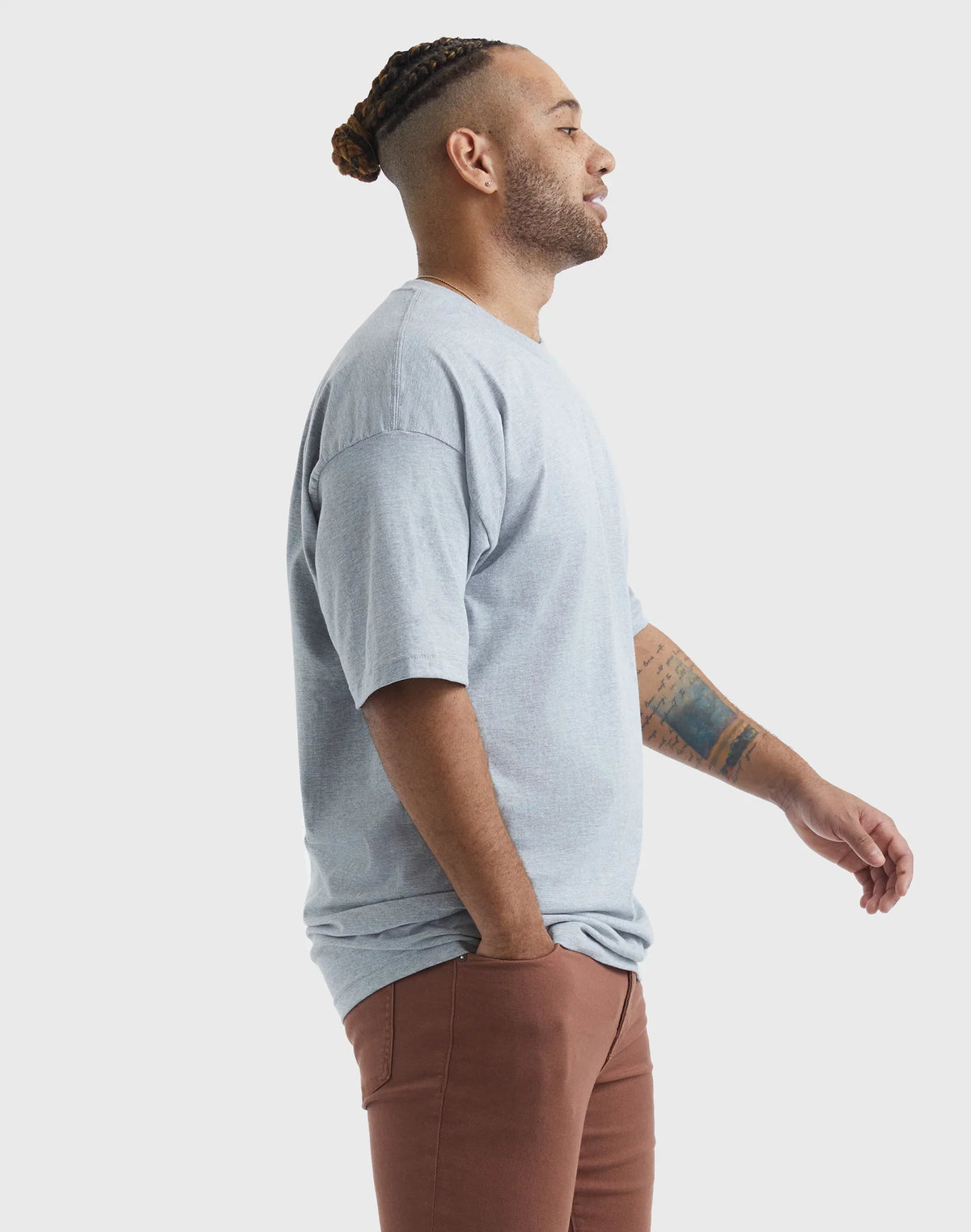Hanes Beefy-T Men's Heavyweight Cotton T-Shirt (Big &amp; Tall Sizes)