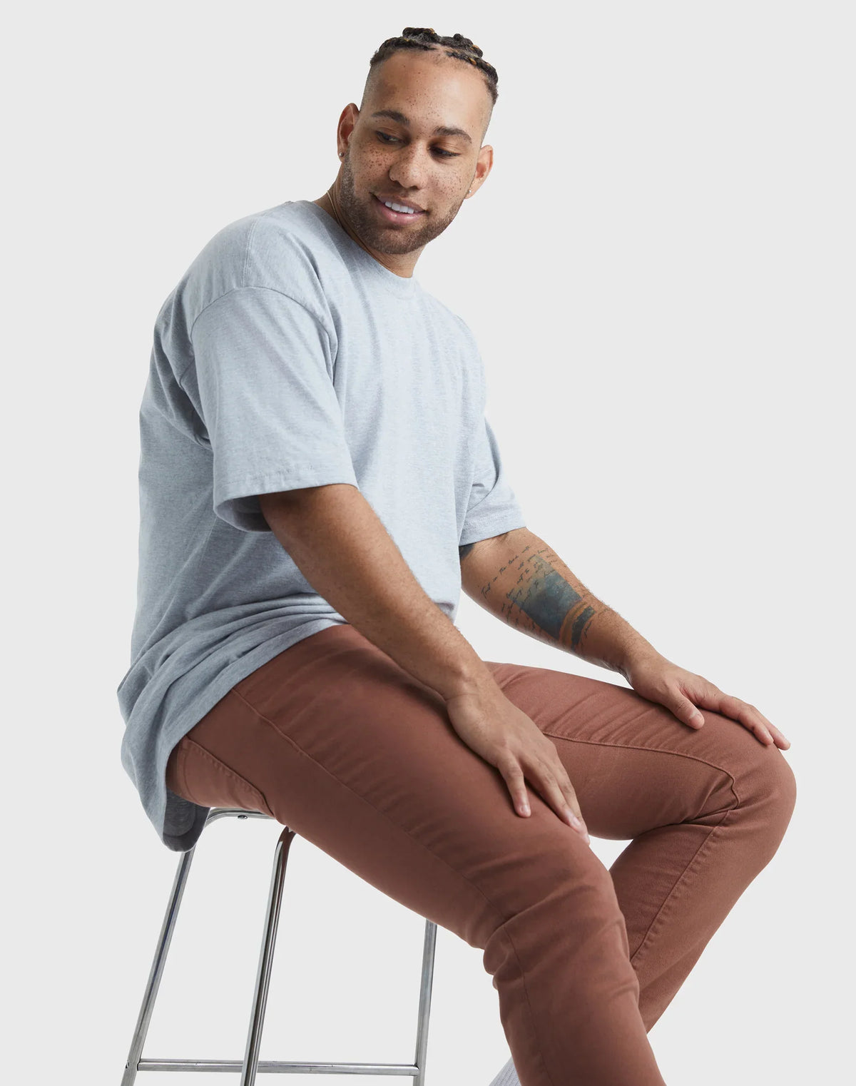Hanes Beefy-T Men's Heavyweight Cotton T-Shirt (Big &amp; Tall Sizes)