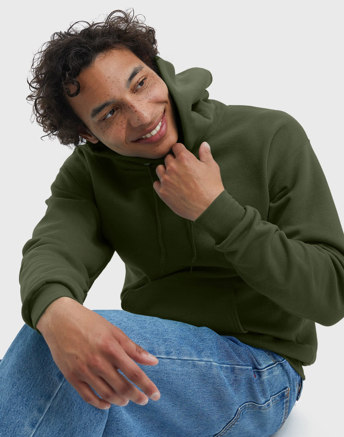 Hanes EcoSmart Unisex Fleece Hoodie (Big &amp; Tall Sizes Available)