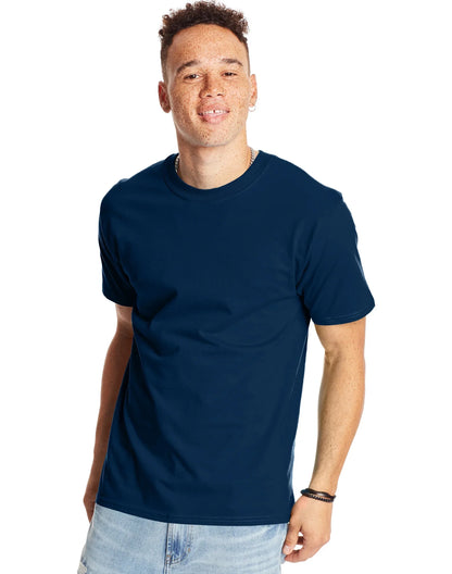 Hanes Beefy-T Men's Heavyweight Cotton T-Shirt, Value 2-Pack (Big &amp; Tall Sizes)