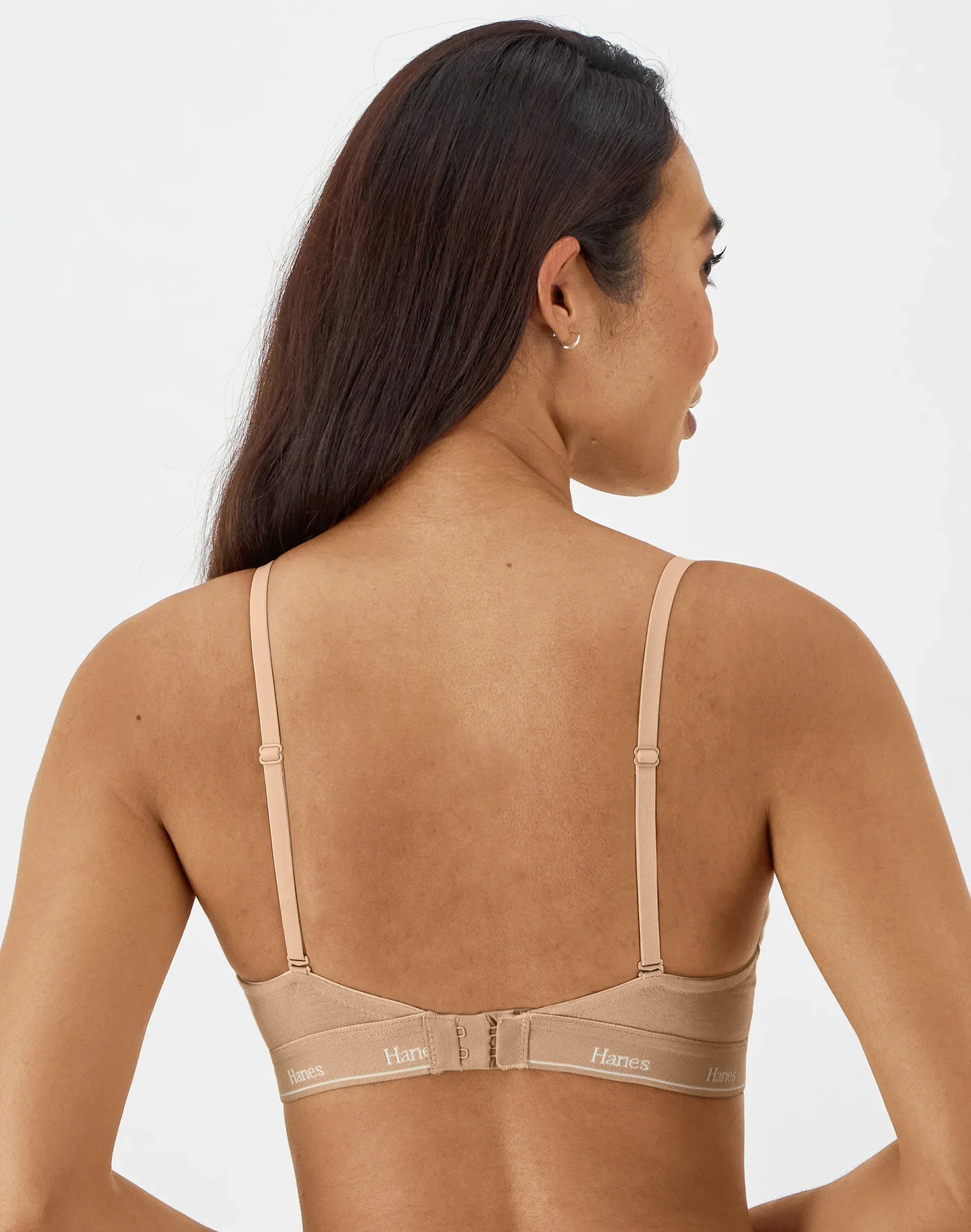 Hanes Originals Women's Contour Bra, Moisture-Wicking Stretch Cotton