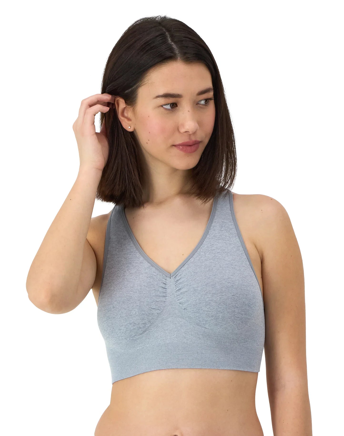 Hanes Women's Seamless Racerback Bra, 2-Pack