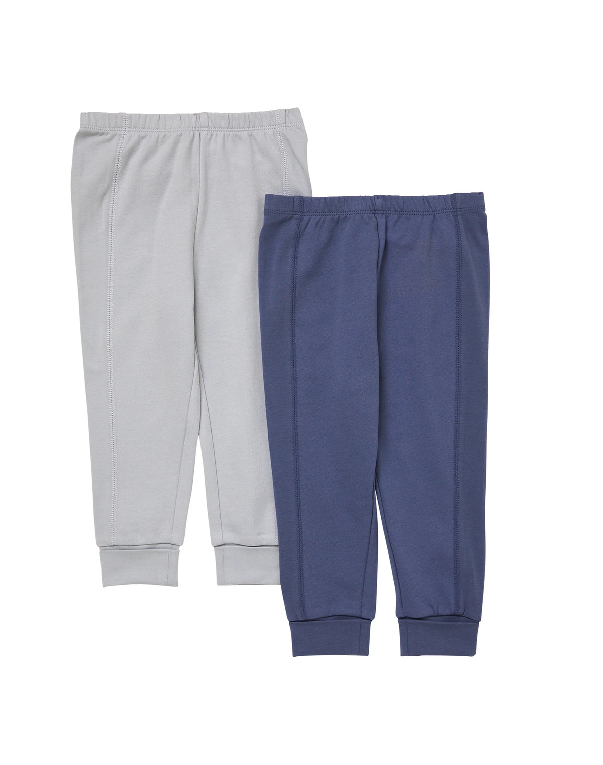 Hanes Pure Comfort Baby French Terry Joggers, Organic Cotton, Boys &amp; Girls, 2-Pack