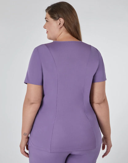 Hanes Comfort Fit Scrubs Women's Rib Back Scrub Top