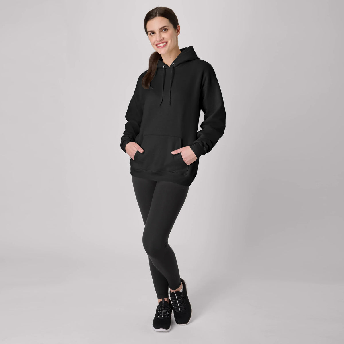 Hanes EcoSmart Unisex Fleece Hoodie (Big &amp; Tall Sizes Available)
