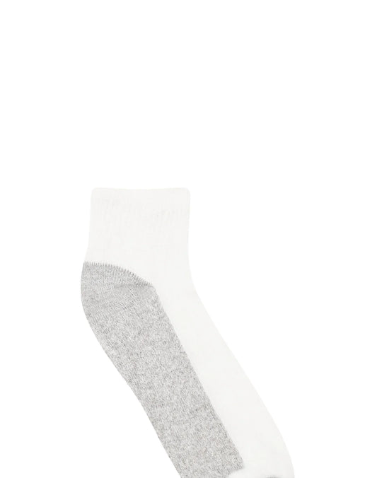 Hanes Double Tough Men's Ankle Socks, Shoe Sizes 12-14, 12-Pairs