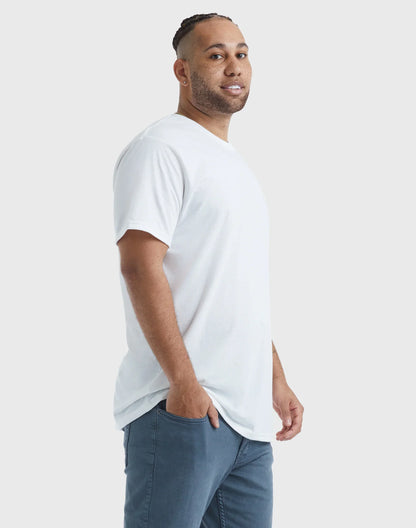 Hanes Originals Men's Tri-Blend T-Shirt (Big &amp; Tall Sizes)