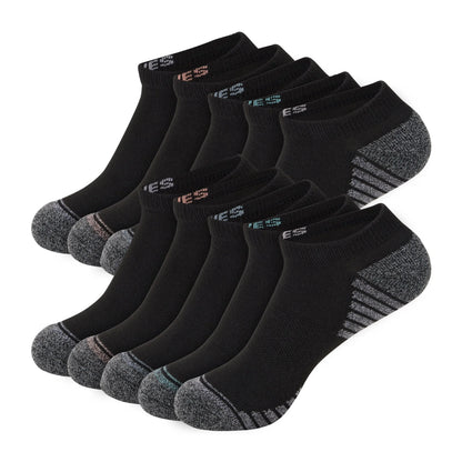 Hanes Moves X-Temp Women&rsquo;s No Show Socks, 10-Pairs, Shoe Sizes 8-12
