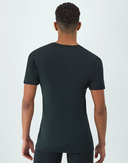 Hanes Moves Ultimate Men's Breathable Mesh Crewneck T-Shirt, X-Temp, Black/Grey, 3-Pack