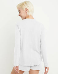Hanes Originals Tri-Blend Women's Long Sleeve T-Shirt, Relaxed Fit